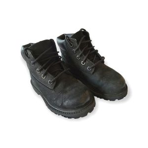 Classic Timberland 7.25 Inch Black Waterproof Boots Toddler 7.25.